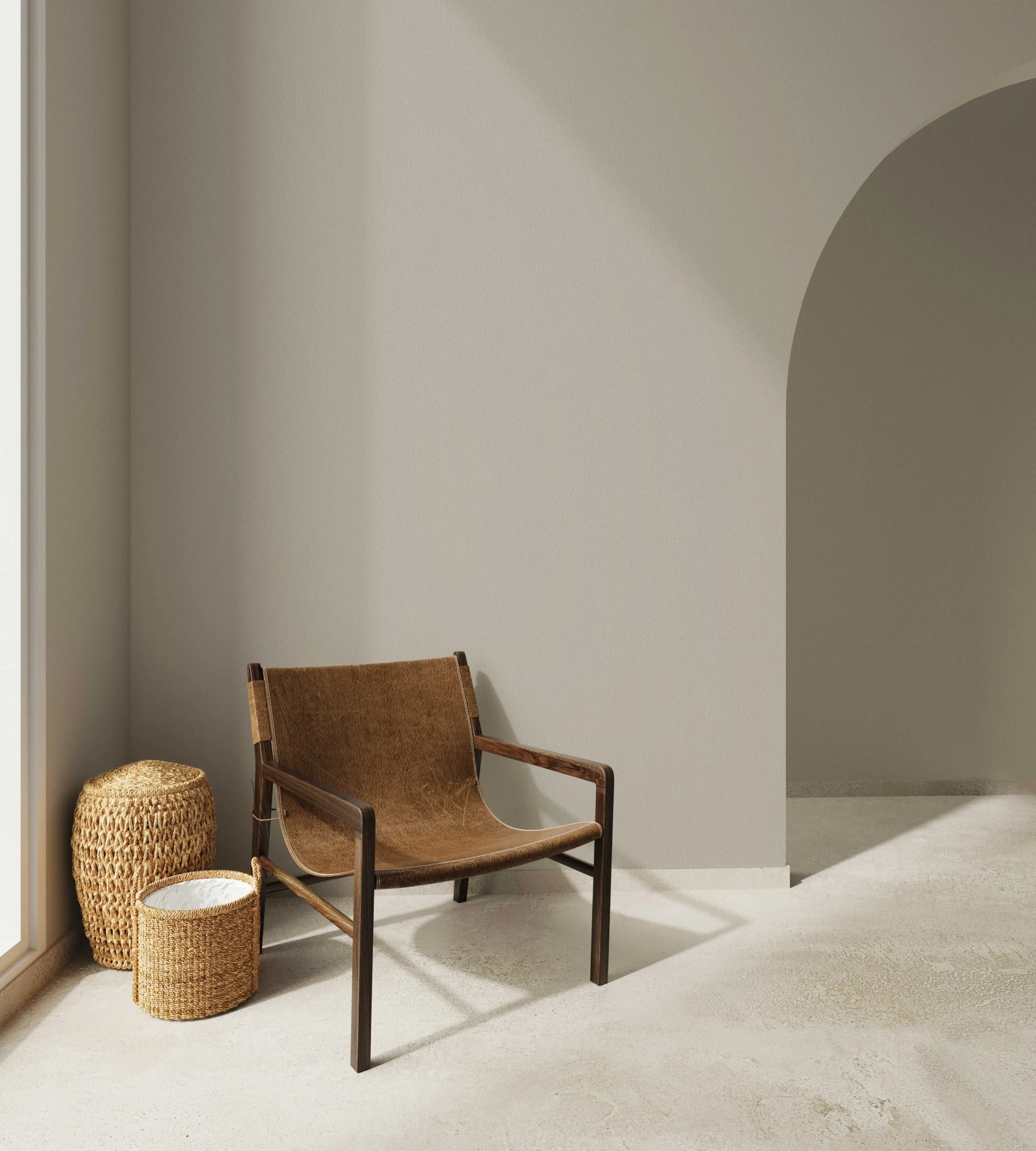 Beige Embossed Wallpaper – Neutral Sophistication (24201-9)